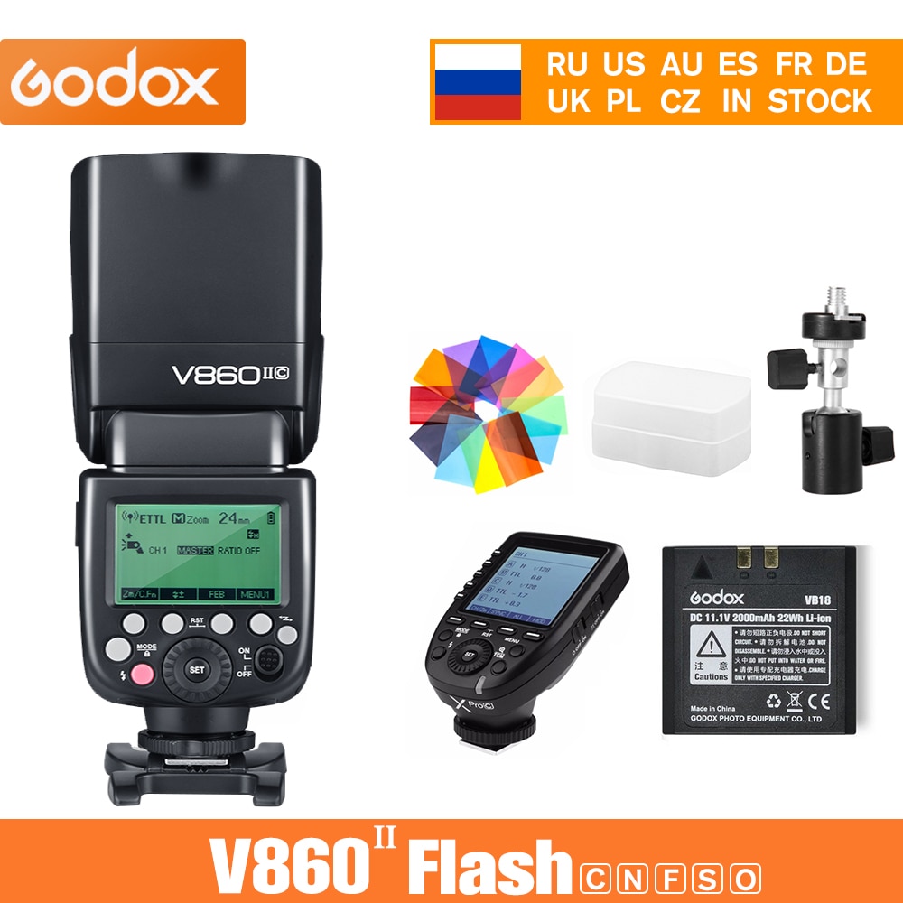 Godox V860 II V860II ǵ Ʈ TTL HSS ÷  ..